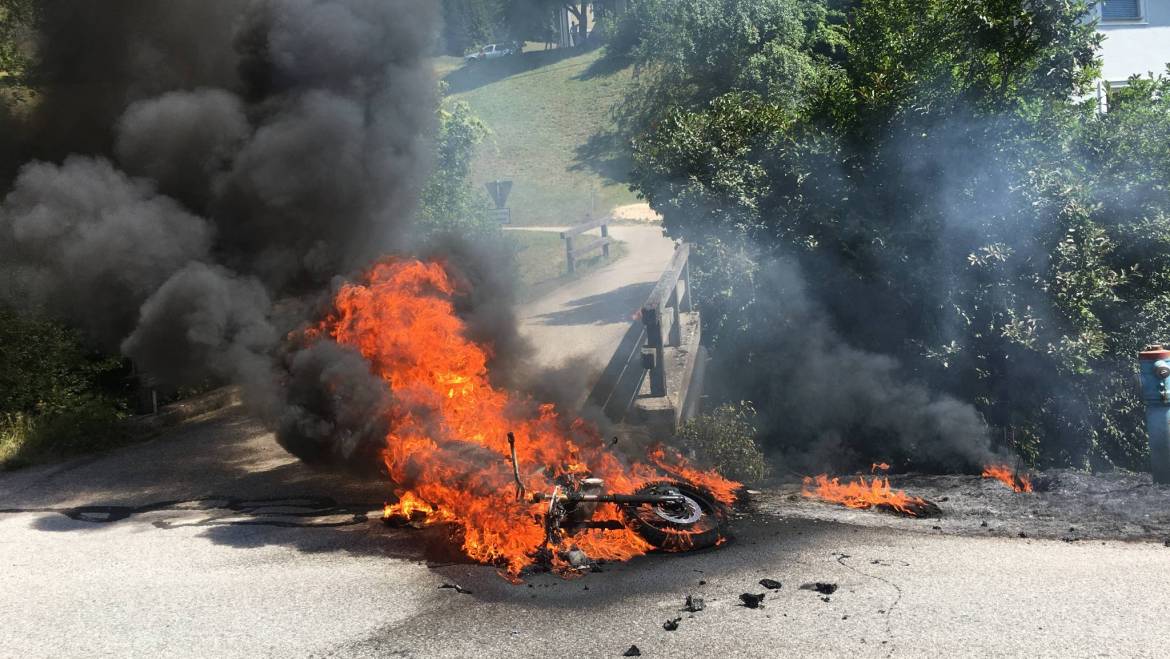 09.08.2018, Fahrzeugbrand